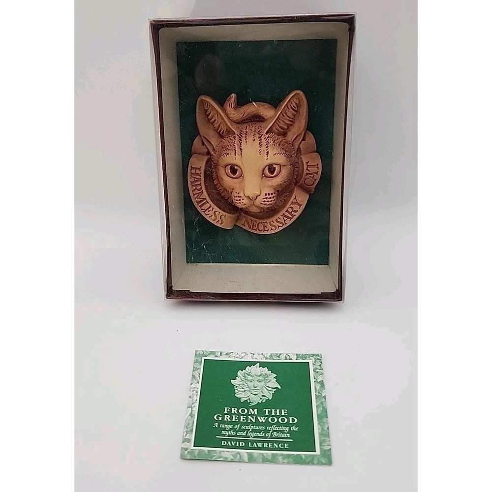Harmless‎ Necessary  CAT "Tales from the Greenwood"- David Lawrence wall plaque